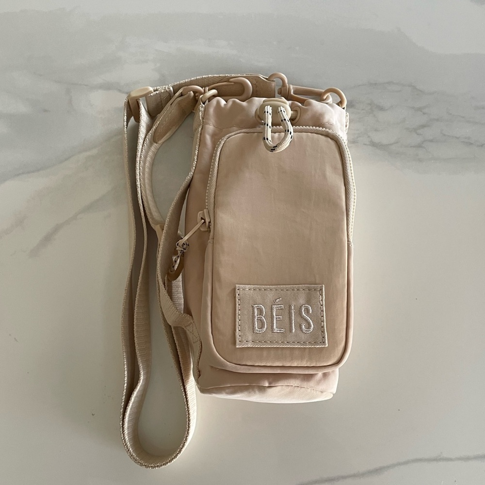 Beis Beige Water Bottle Sling